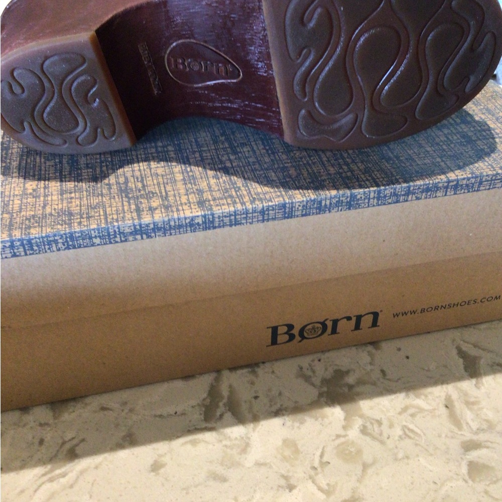 Born slip on clogs